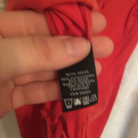 Orange back mesh t shirt - Picture 3 of 4